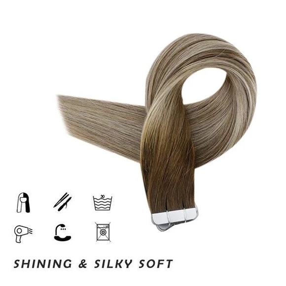 Sunny Hair Tape in Human Hair Extensions - Picture 2 of 9